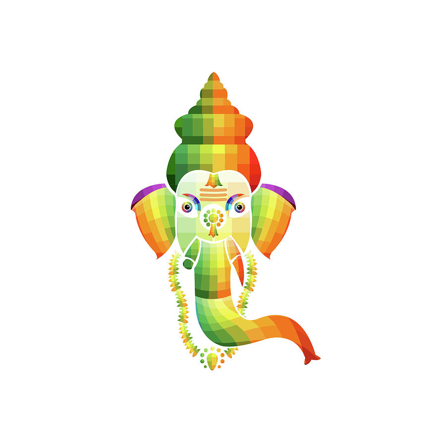 Ganpati With Mouse For Poster Ganesh Chaturthi Engraving Vintage Vector  Stock Illustration - Download Image Now - iStock