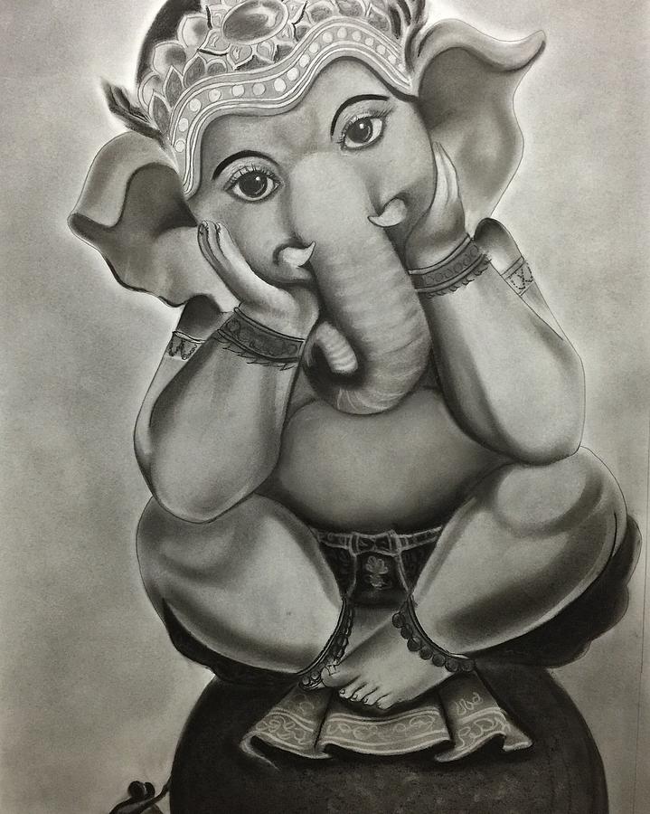 Ganesh tattoo sketch by chrisxart on DeviantArt