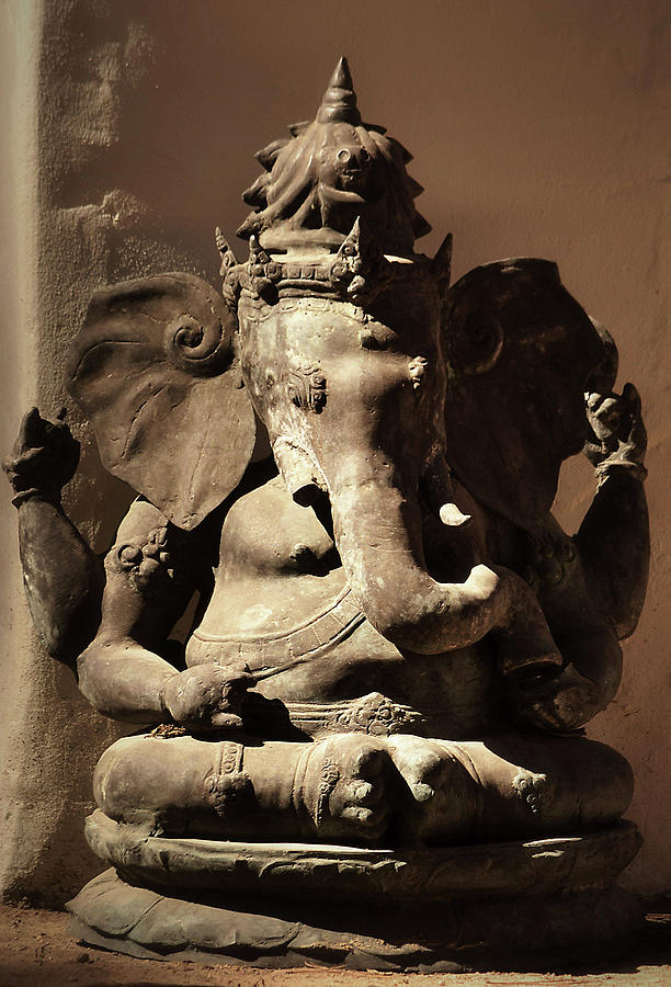 Ganesha Photograph by Nadalyn Larsen