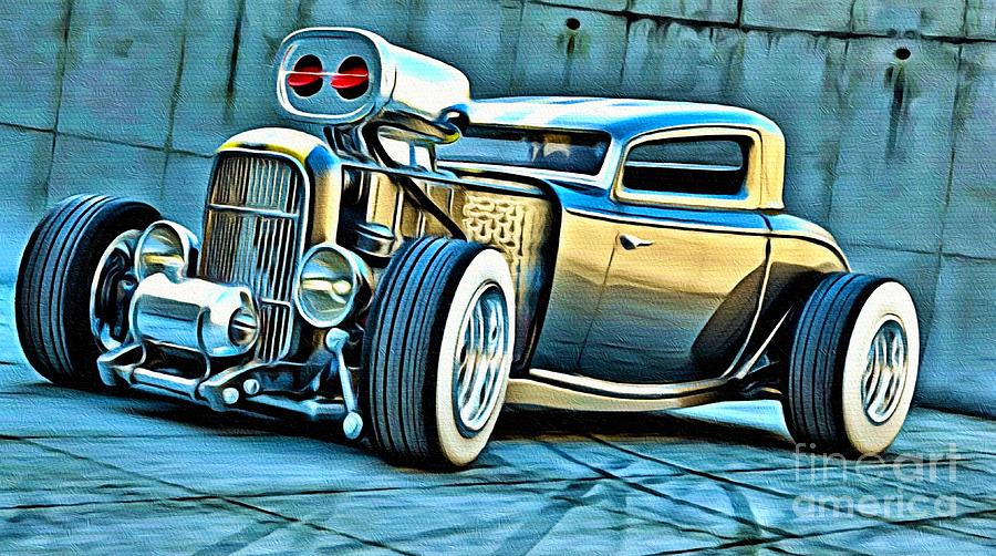 Gangster Dragster Photograph by Anthony Djordjevic - Fine Art America