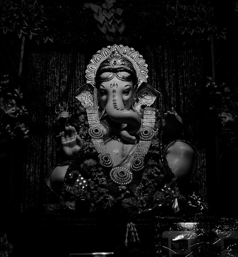 Ganpati Idol Photograph by Navin Varma - Fine Art America