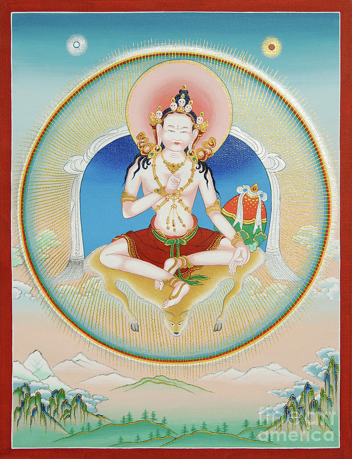 Garab Dorje Painting by Sergey Noskov