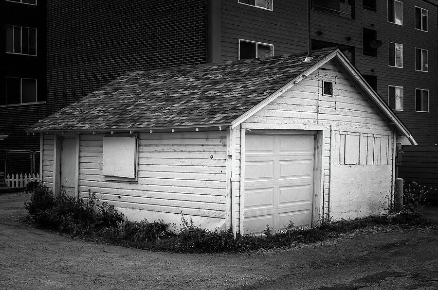 Garage Photograph by Bill Wiebesiek