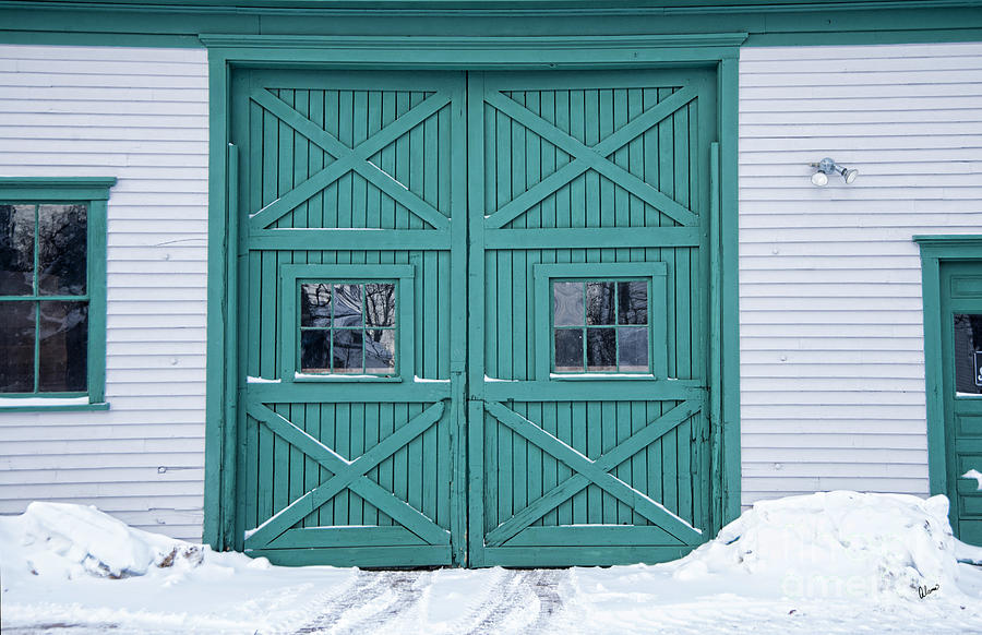 Garage Doors Photograph by Alana Ranney