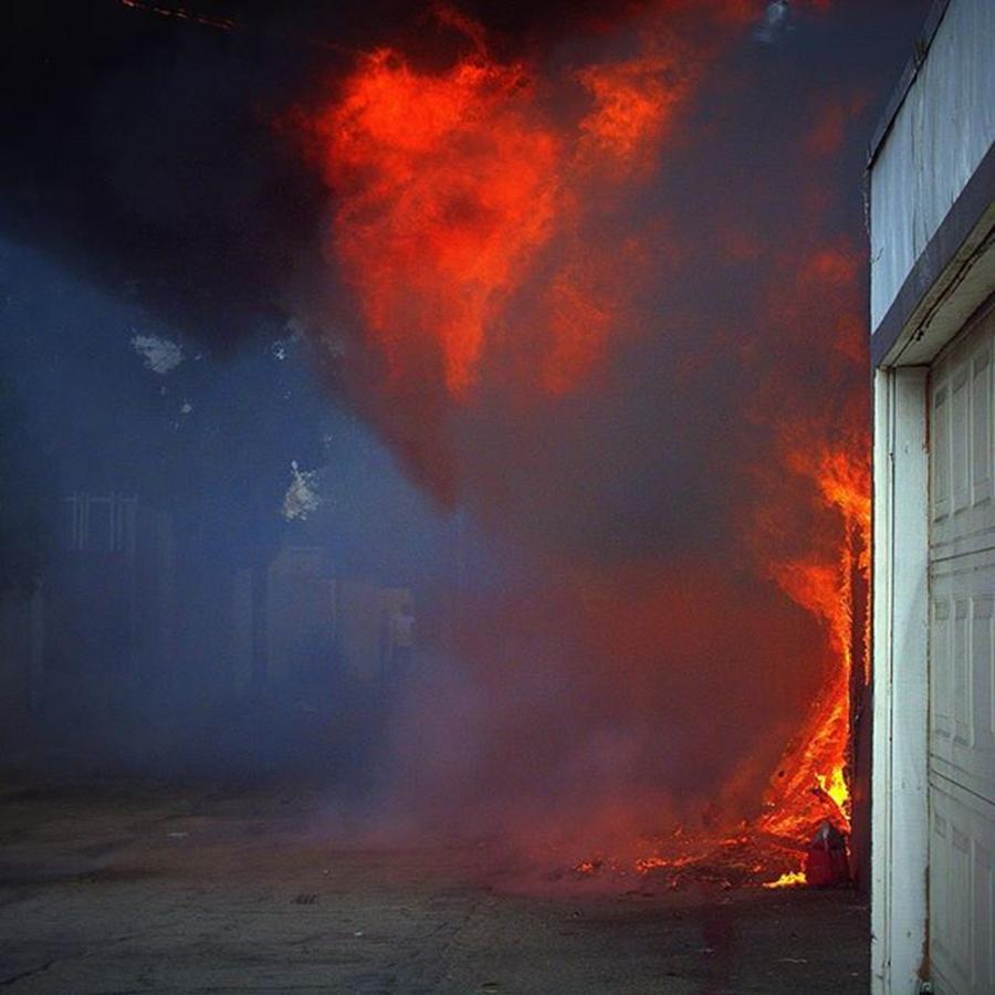 Pomona Photograph - Garage From Hell  #1 by Leah McPhail