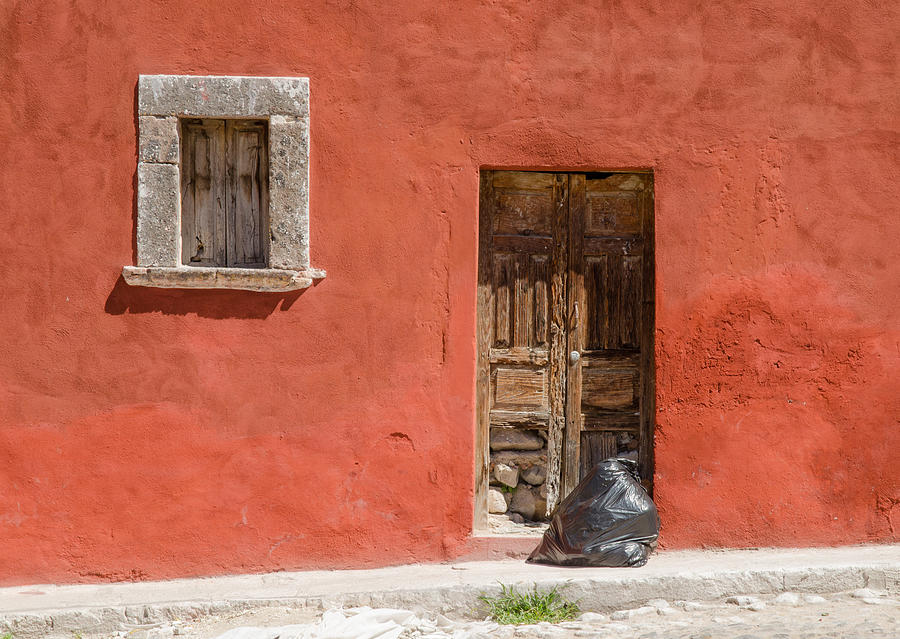 Garbage Day, San Miguel de Allende Photograph by Rob Huntley