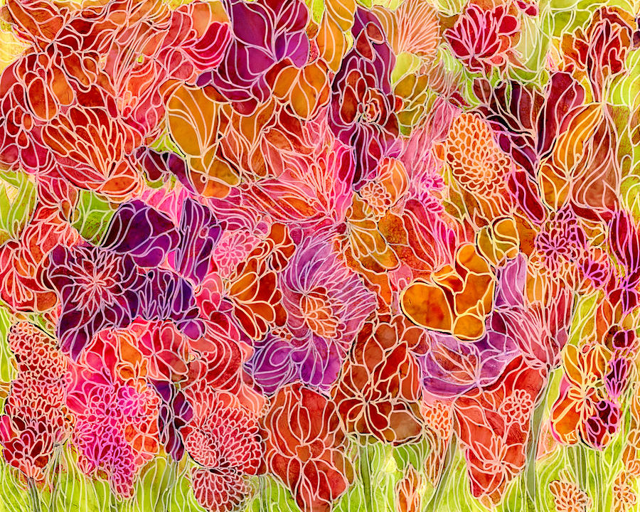 Beauty Painting - Garden 5 by Katie Ree Beauty Painting - Garden 5 by Katie Ree
