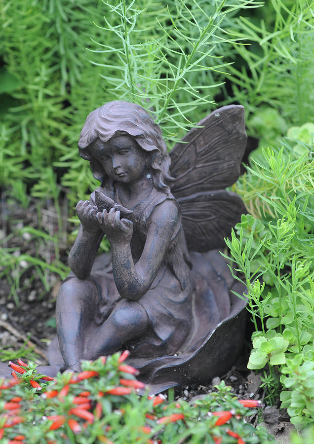 Garden Angel Photograph by Dawn Dasharion - Fine Art America