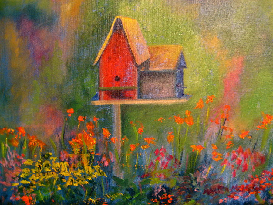 Garden Apartment Painting by Marita McVeigh