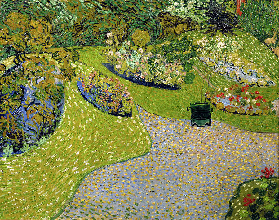 Garden at Auvers Painting by Vincent van Gogh