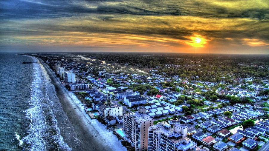 Garden City Northside Sunset by Robbie Bischoff Garden City Northside Sunset by Robbie Bischoff