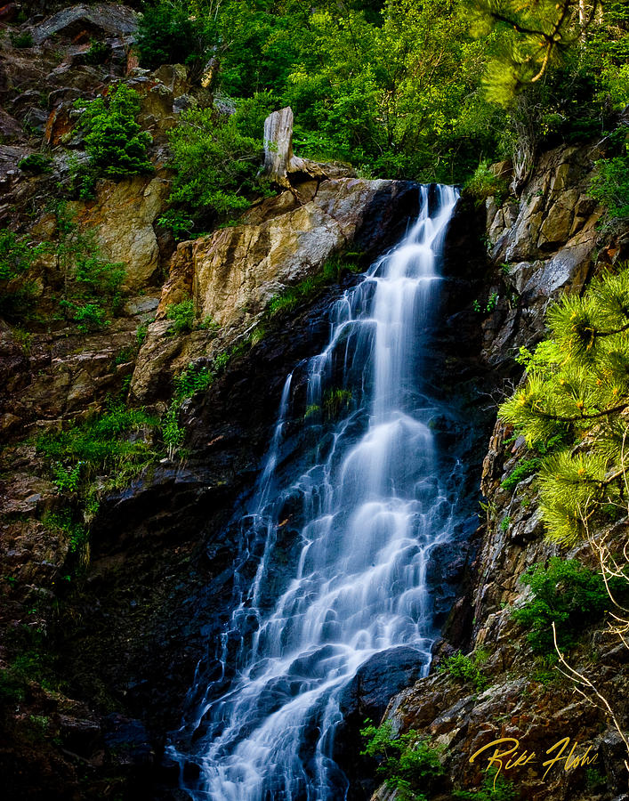 Garden Creek Falls Photograph by Rikk Flohr