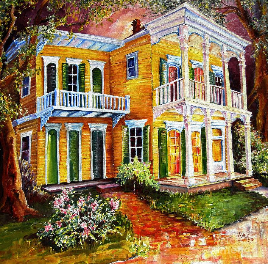 New Orleans Painting - Garden District Home  by Diane Millsap