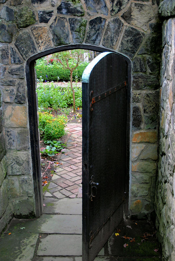 Garden Door Photograph by Kristin Elmquist
