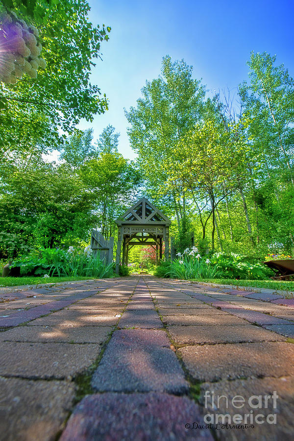Garden Entrance Photograph by David Arment