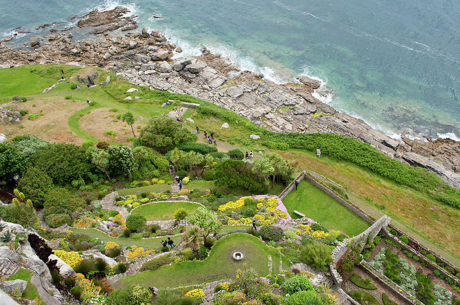 Garden From Above Photograph by Helen Jackson