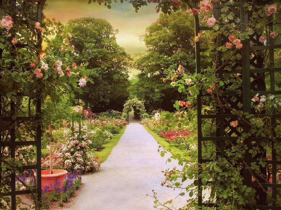 Spring Photograph - Garden Gate by Jessica Jenney Spring Photograph - Garden Gate by Jessica Jenney