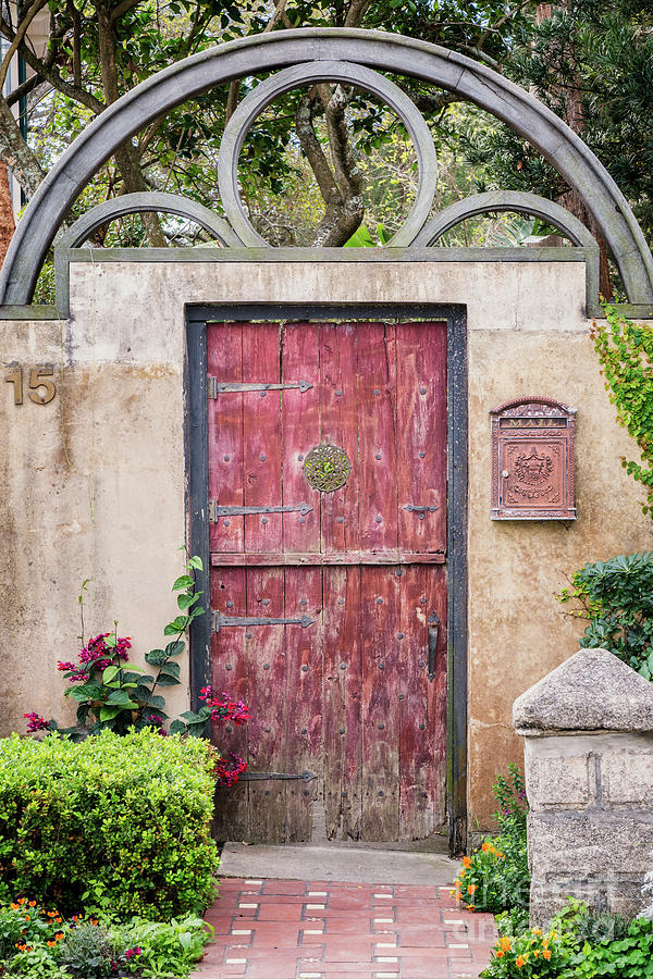 Garden Gate, St. Augustine, Florida Photograph by Dawna Moore Photography