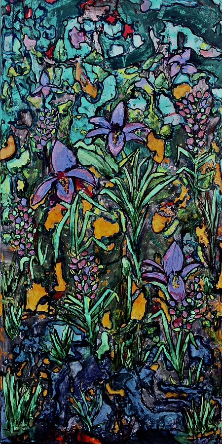 Flower Painting - Garden Glory by Jan Dittmar