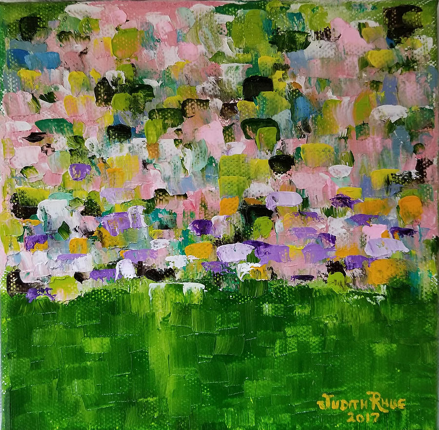 Garden Glory Painting by Judith Rhue