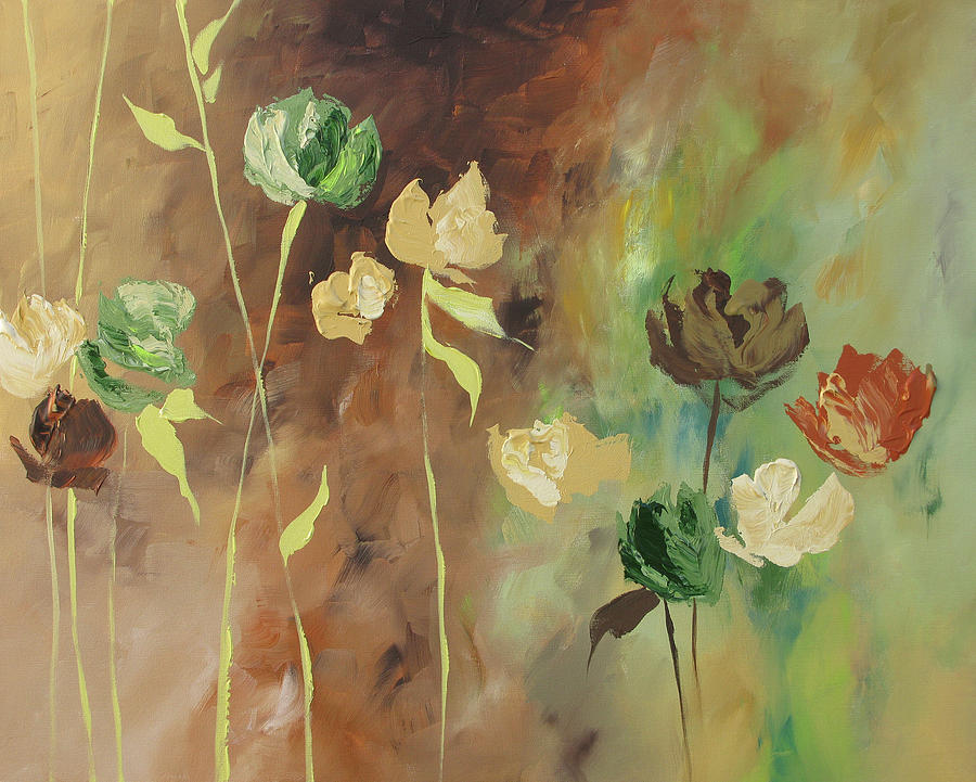 Garden Of Dreams Painting by Linda Monfort