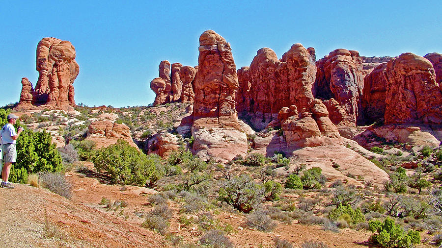 Garden of Eden in Arches National Park, Utah Photograph by Ruth Hager