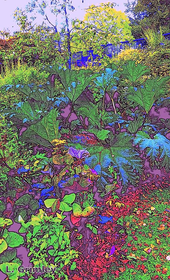 Garden of Paradise Digital Art by Lessandra Grimley