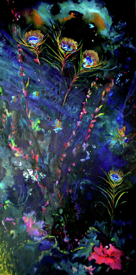 Oil Painting - Garden of the Deep by KC Moore Oil Painting - Garden of the Deep by KC Moore