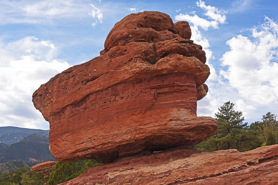 Garden of the Gods Balanced Rock Photograph by Toby McGuire