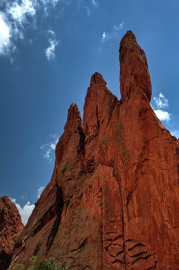 Garden of the Gods Rock Formation Colorado Photograph by Edward