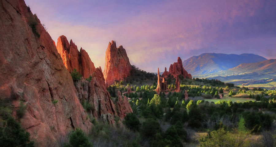 Garden Of The Gods Sunrise Photograph By Lori Deiter