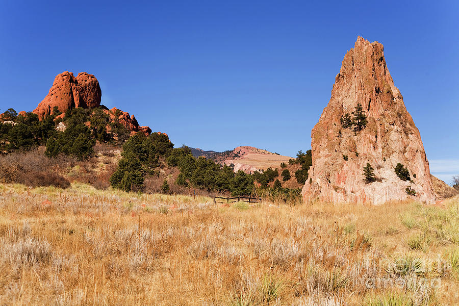 Garden Photograph - Garden of the Gods View by James Jones Garden Photograph - Garden of the Gods View by James Jones