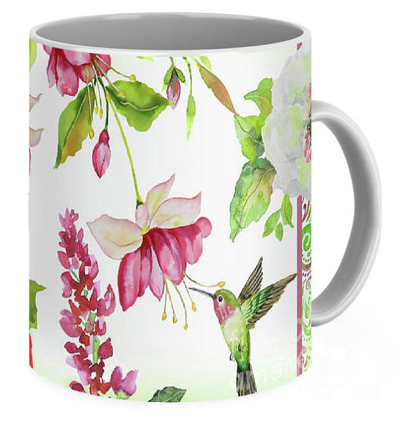 Garden Party-D MUG LOGO Painting by Jean Plout