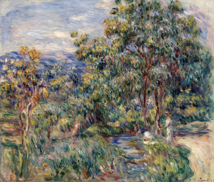 renoir garden painting