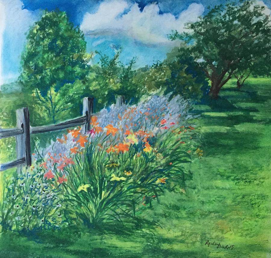 Garden Sanctuary Painting by Rand Burns