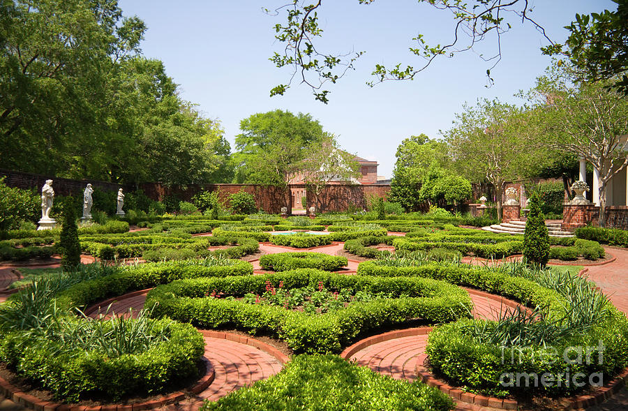 Gardens At Tryon Palace Photograph