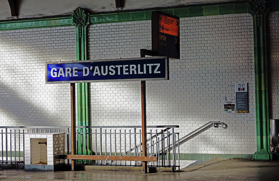 Gare DAusterlitz In Paris, France Photograph by Rick Rosenshein