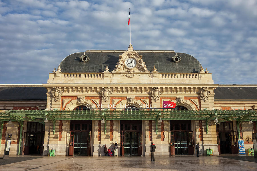 Gare de Nice Ville Train Station Photograph by Artur Bogacki