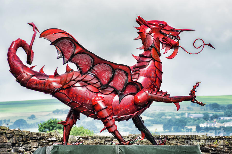 Gareth The Dragon 4 Photograph by Steve Purnell