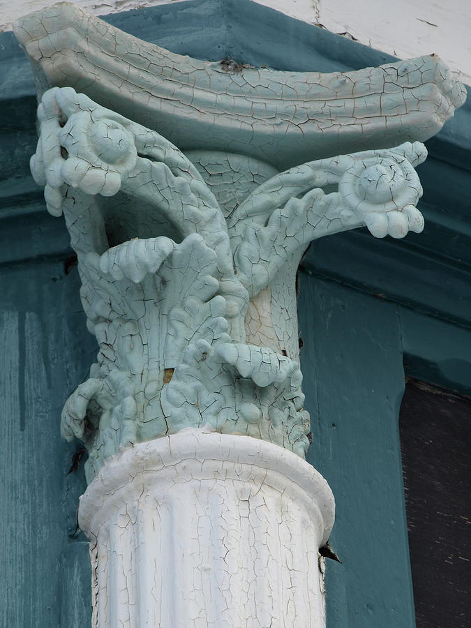 Gargoyle Column Photograph by Jeffrey Peterson