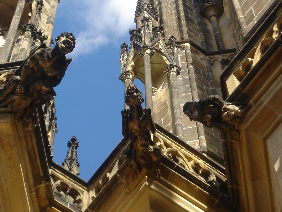 download st vitus cathedral gargoyles