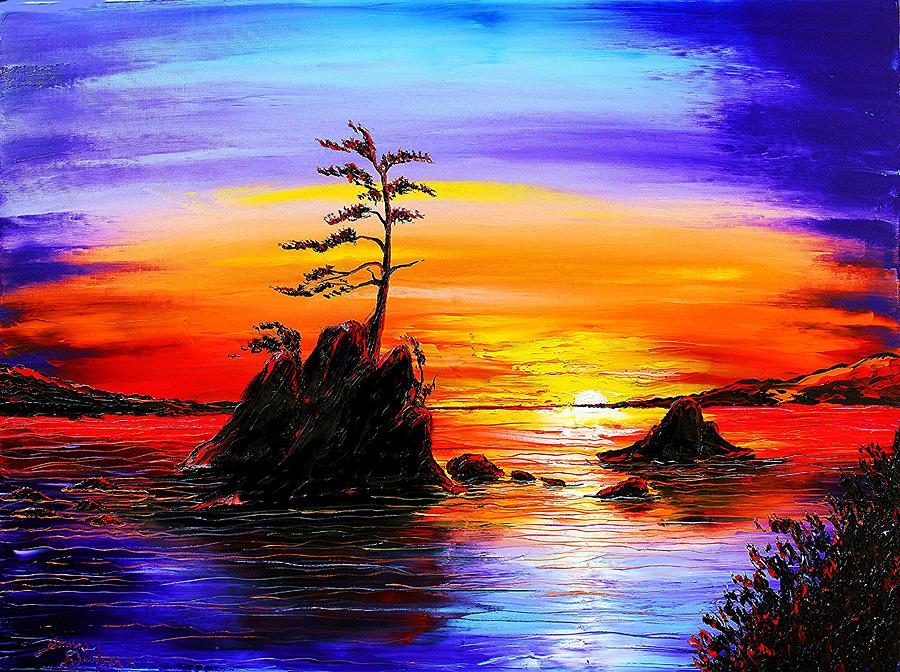  Garibaldi Beach At Sunset #7 Painting by James Dunbar