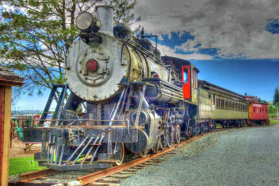 Garibaldi Steam 2 Photograph by Richard J Cassato