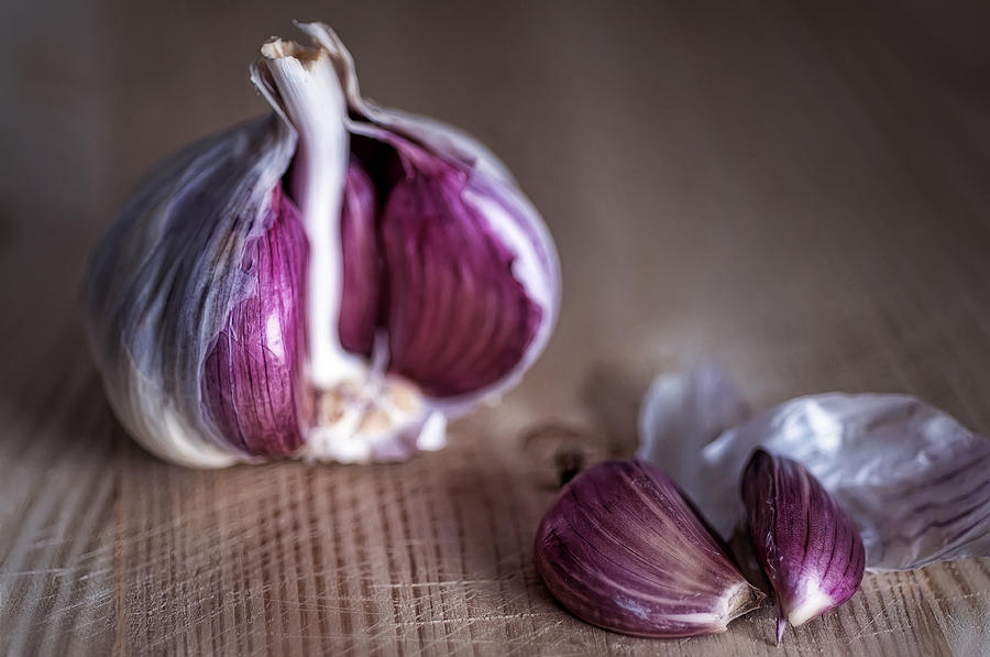 Garlic Photograph by Hernan Bua