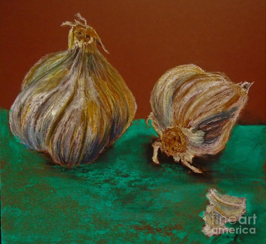 Garlic II Pastel by Angela Cartner