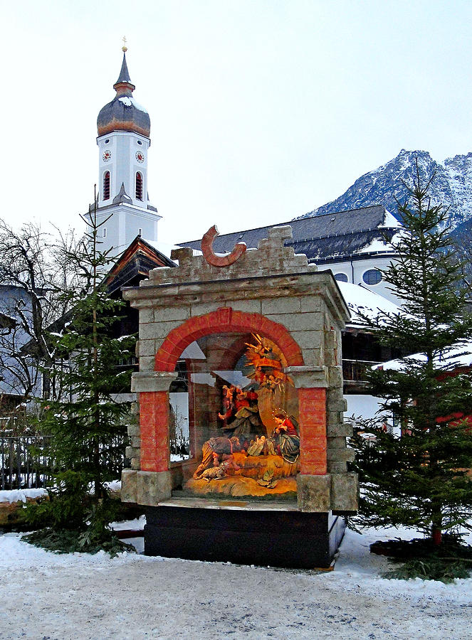 Garmisch-Partenkirchen Manger Study 2 Photograph by Robert Meyers-Lussier