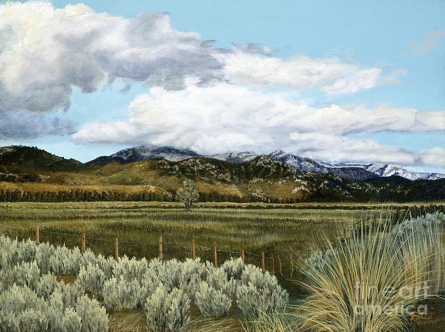 Garner Valley Meadow Painting by Jiji Lee