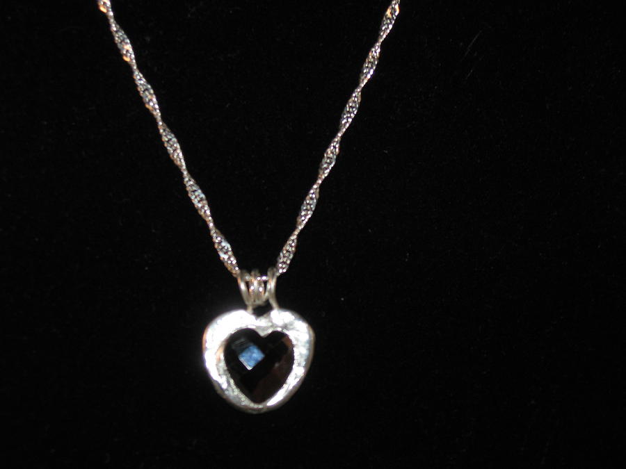 Garnet Heart Jewelry by Louise Musto-Choate
