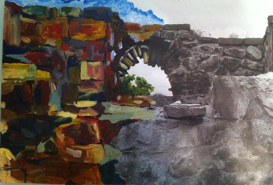 Garni Painting by Armenuhi Amirjanyan - Fine Art America