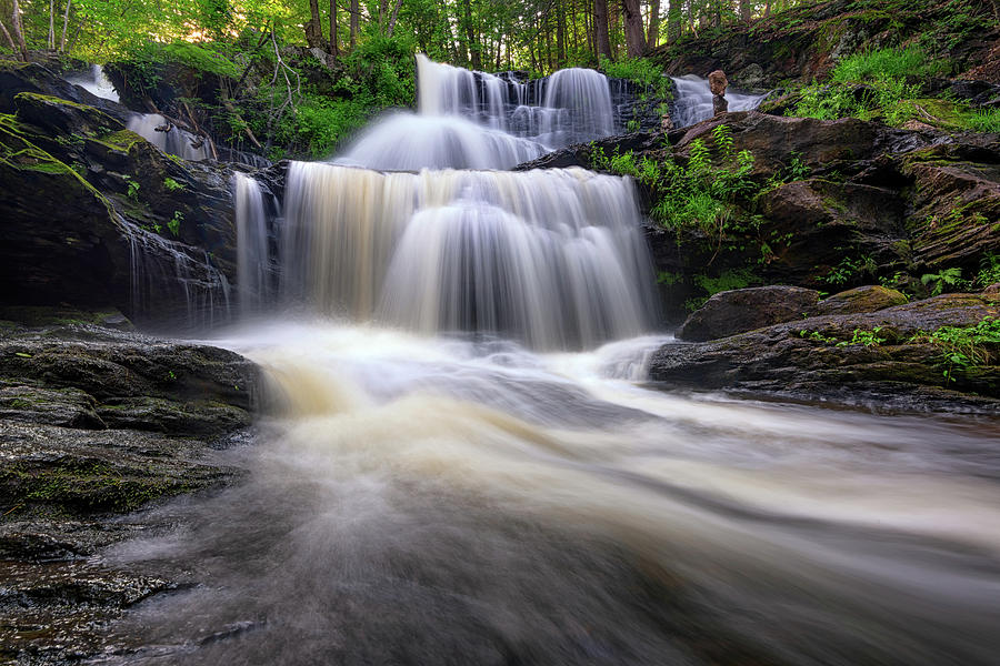 Summer Photograph - Garwin Falls by Rick Berk